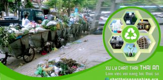Những phương pháp xử lý chất thải dân sinh tại các đô thị